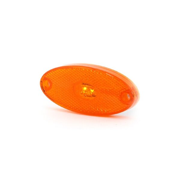 AMBER OVAL LED SIDE MARKER