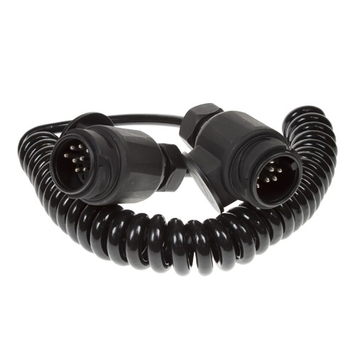 8 Pin 1.5m 8 Pin Plugs & 8 Core Curly Connecting Lead