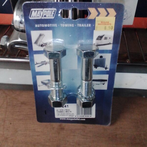 High Tensile (8.8) Nuts & Bolts M16 x 75mm