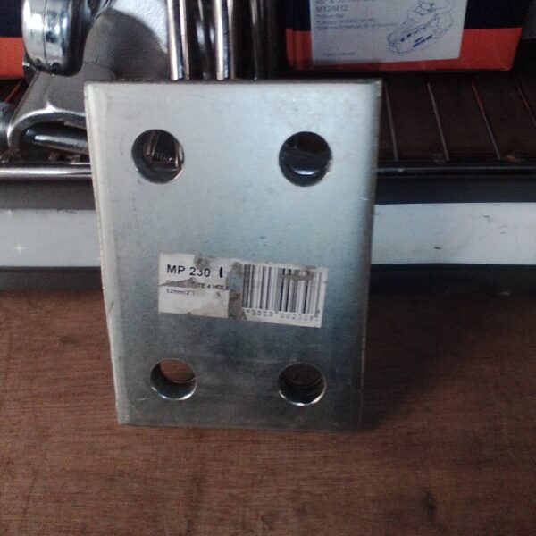 2" 52mm 4 Hole Drop Plate