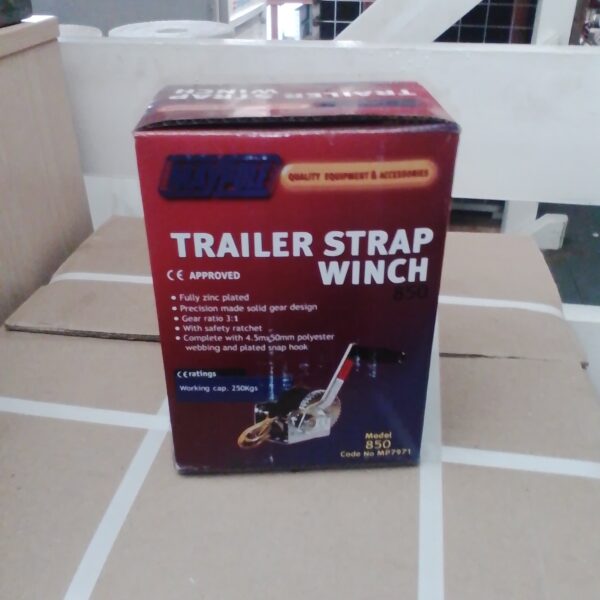 MP7971 Trailer Strap Winch 385Kg / 850LB