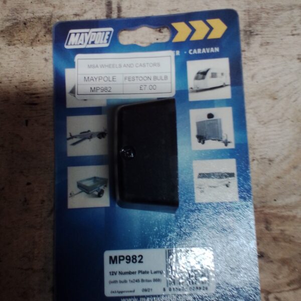 MP982 Britax Bulb Number Plate Lamp (868.00.12V)