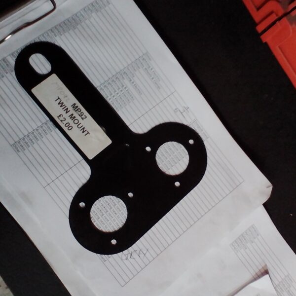 MP092 Dual Socket Mounting Plate