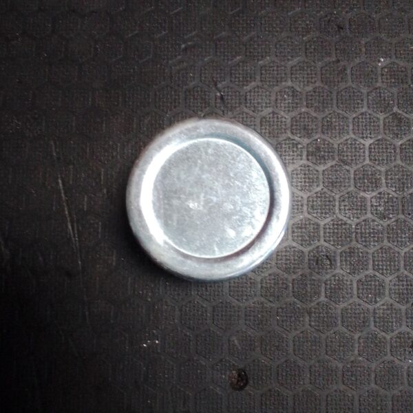 MP4154B Neutral 55.5x28mm Steel Hubcap for ALKO 1637/2151 Euro Drums