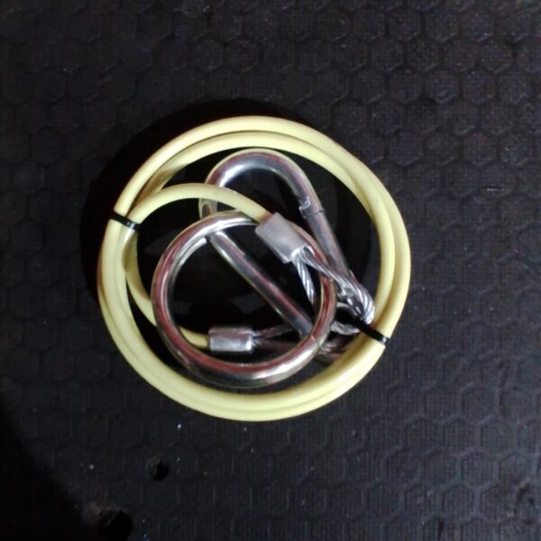 MP5015B 1m x 3mm Yellow PVC Breakaway Cable