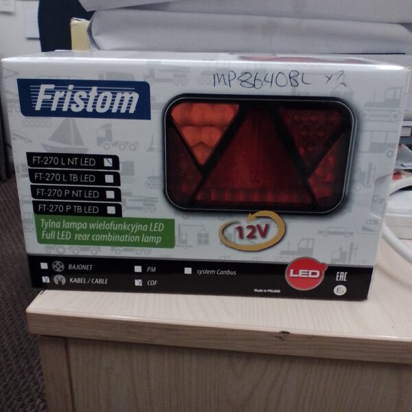 MP864BL Fristom LED LH Rectangular Combination Lamp