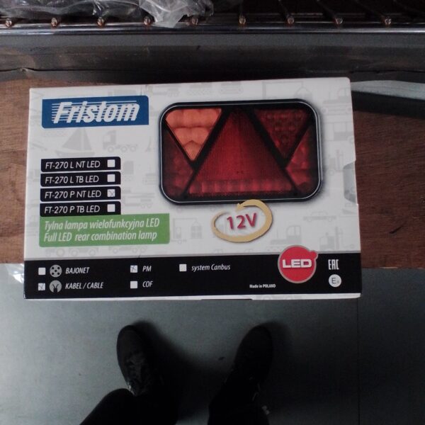 MP8640BR Fristom LED RH Rectangular Combination Lamp