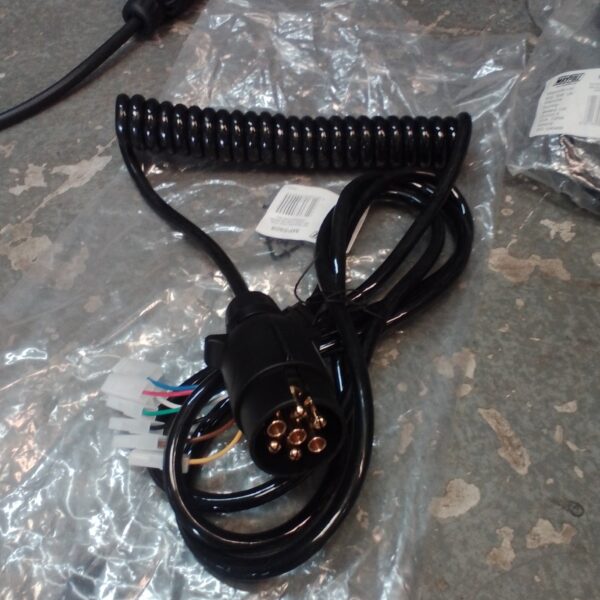 MP5909 7 Pin Trailer Connecting Lead With Spade Terminals