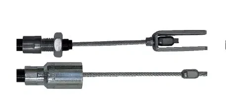 1240mm Longlife Detachable Bowden Cable Knott Clevis