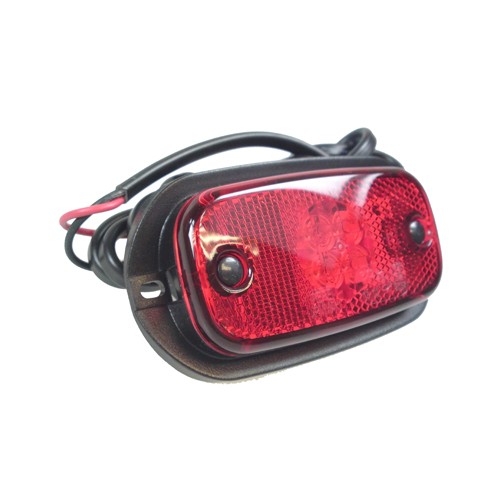Perei 12/24v Red Led Rear Marker Lamp