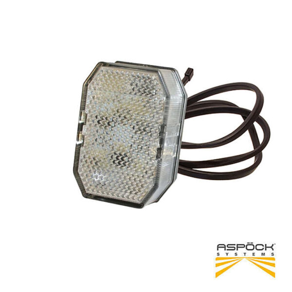 Aspock flexipoint 12/24v LED marker lamp clear