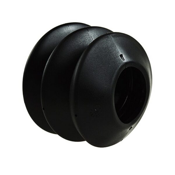 Vented bellow without bolts